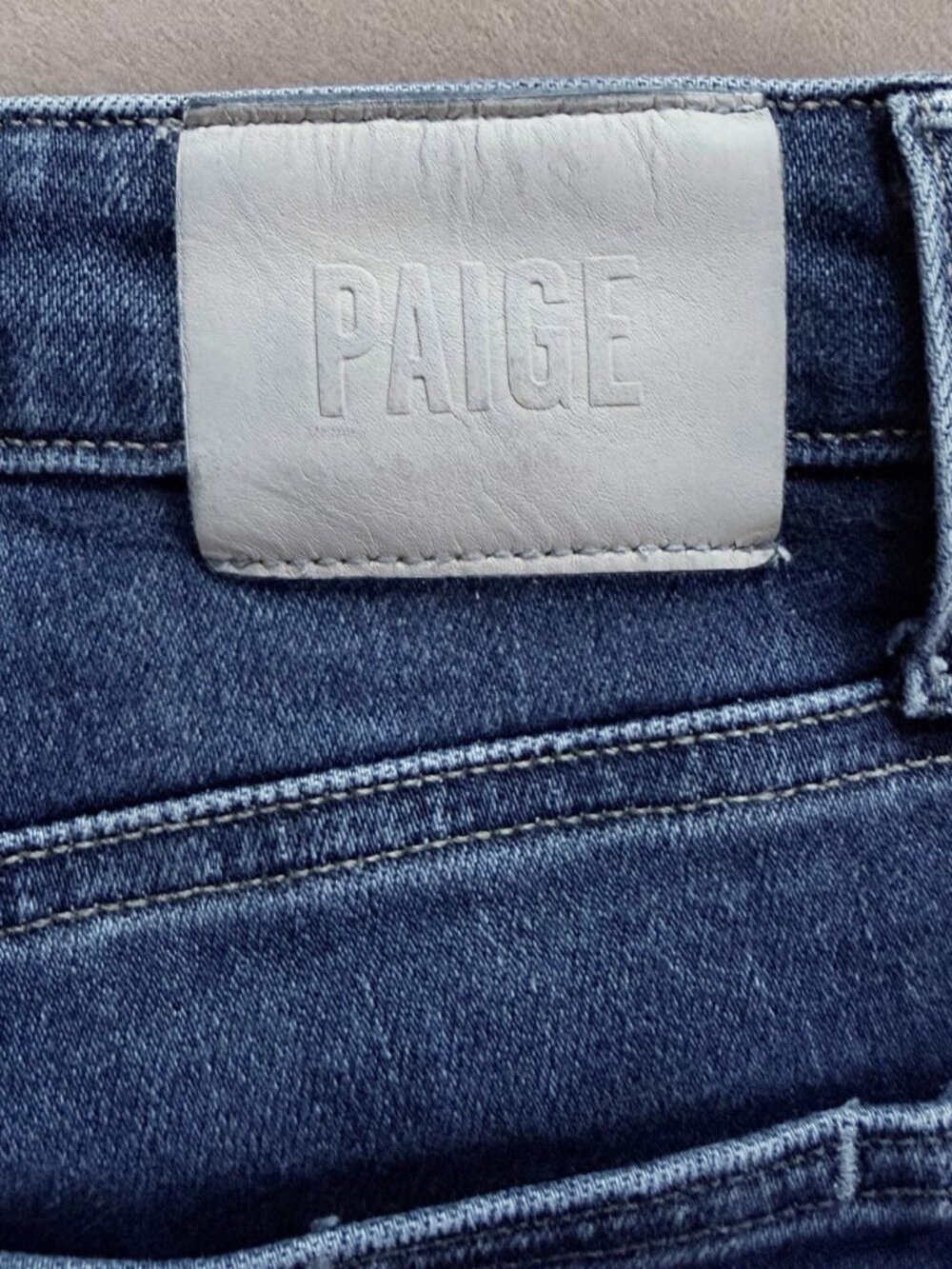 PAIGE Gemma High Rise Cigarette Jeans Womens Size 27 Sketchbook WA048 - Picture 10 of 15